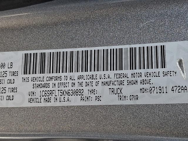 2019 Ram 1500 Rebel Crew Cab 4x4 5'7" Box