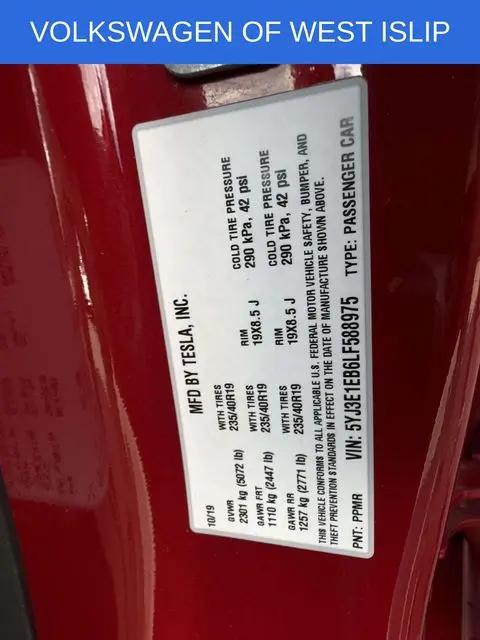 2020 Tesla Model 3 Long Range Dual Motor All-Wheel Drive