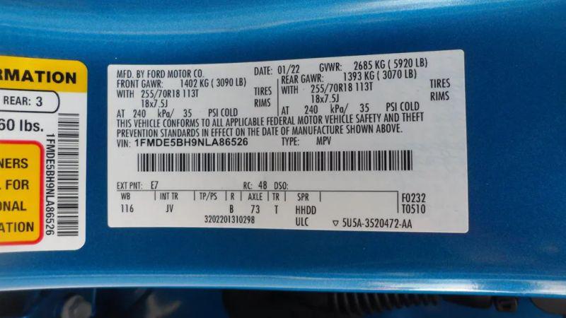 2022 Ford Bronco Base