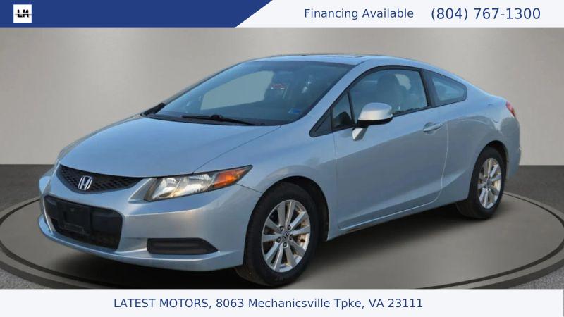 2012 Honda Civic EX for sale in Mechanicsville, VA