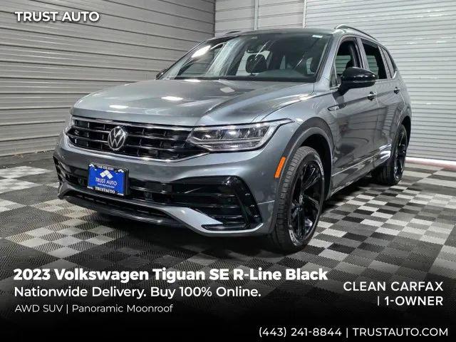 2023 Volkswagen Tiguan 2.0T SE R-Line Black for sale in Sykesville, MD