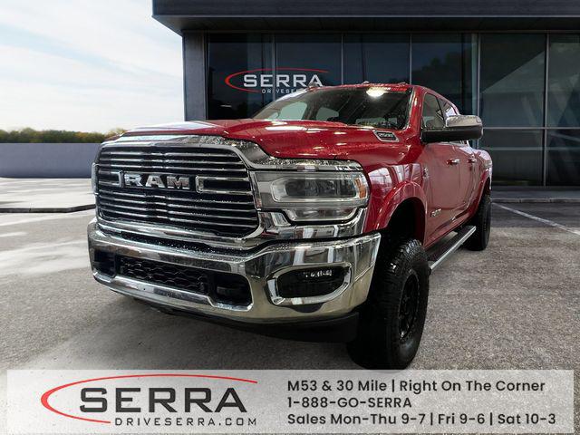 Flame Red Clearcoat 2019 RAM 2500 Laramie Crew Cab 4WD Pickup Truck Four-Wheel Drive Automatic