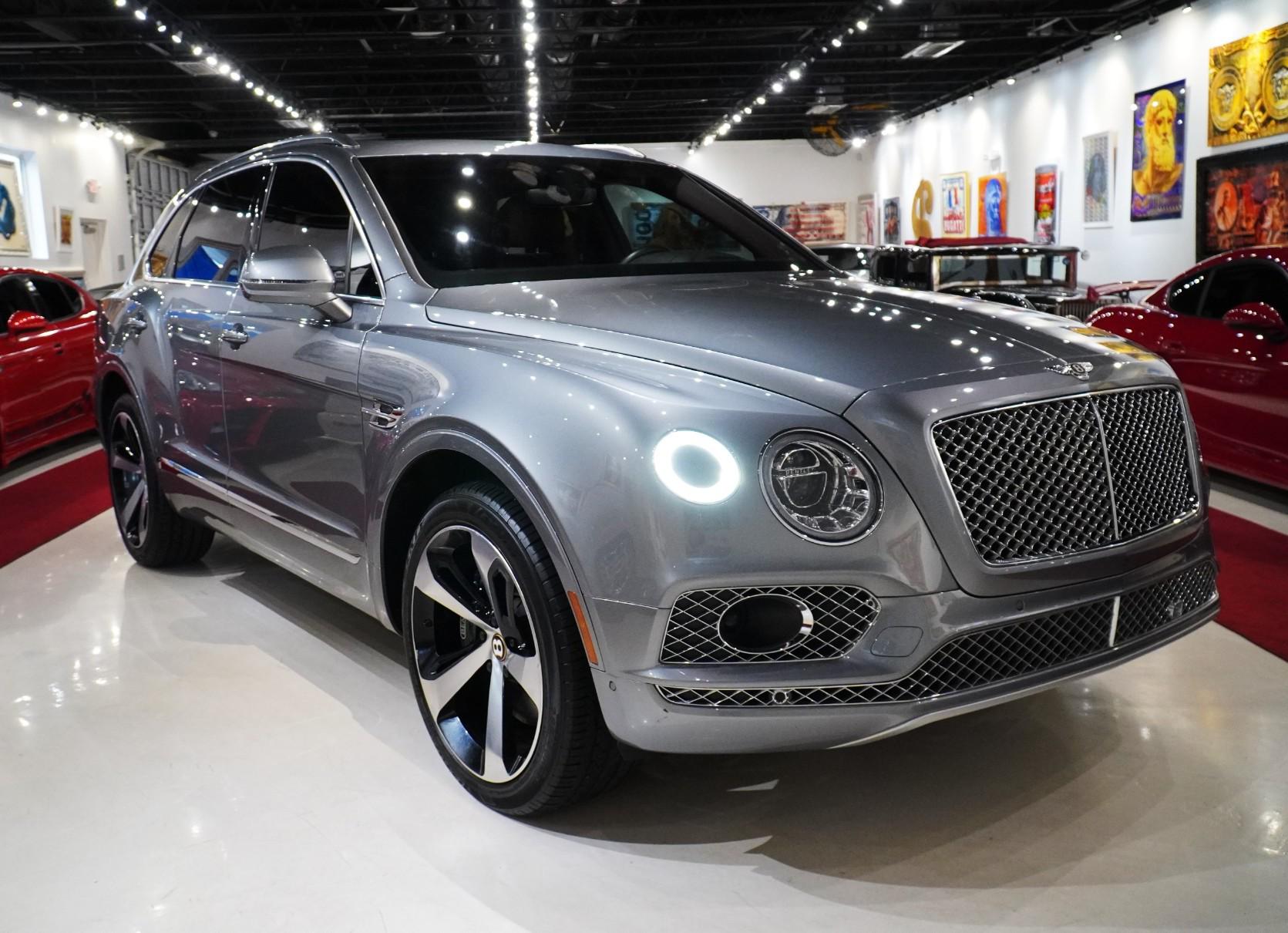 Silver 2020 Bentley Bentayga SUV / Crossover All-Wheel Drive Automatic