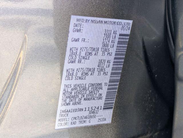 2024 Nissan Titan Crew Cab PRO-4X 4x4
