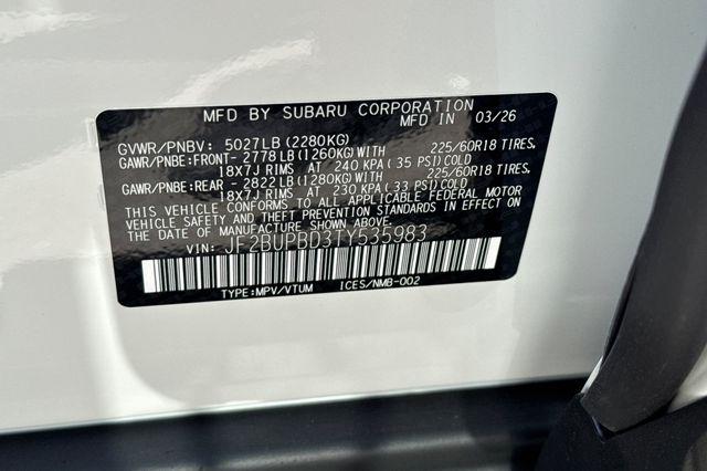 2026 Subaru Outback Premium