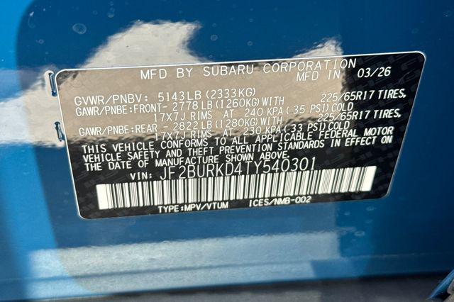 2026 Subaru Outback Wilderness