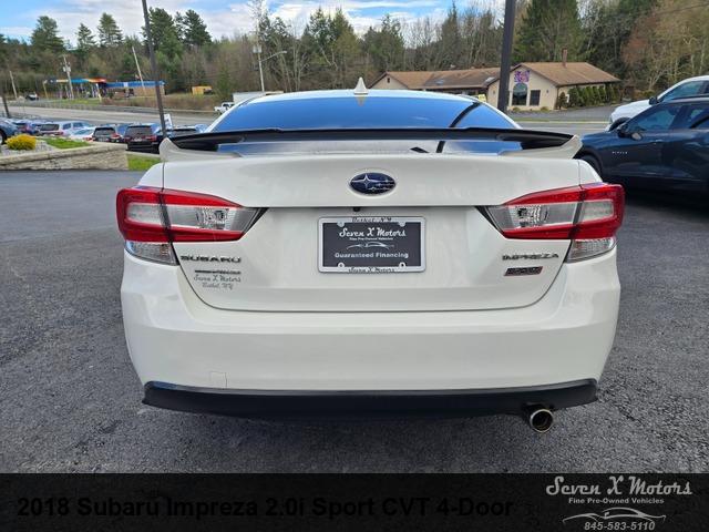 2018 Subaru Impreza 2.0i Sport
