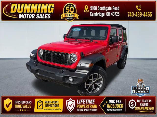 2024 Jeep Wrangler 4-Door Sport S 4x4 for sale in Cambridge, OH