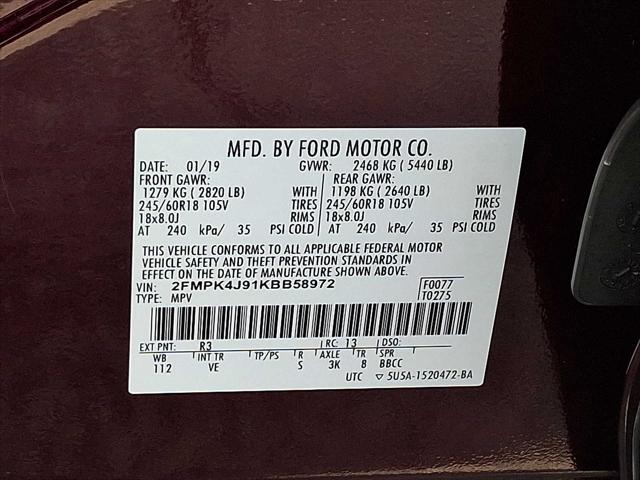 2019 Ford Edge SEL