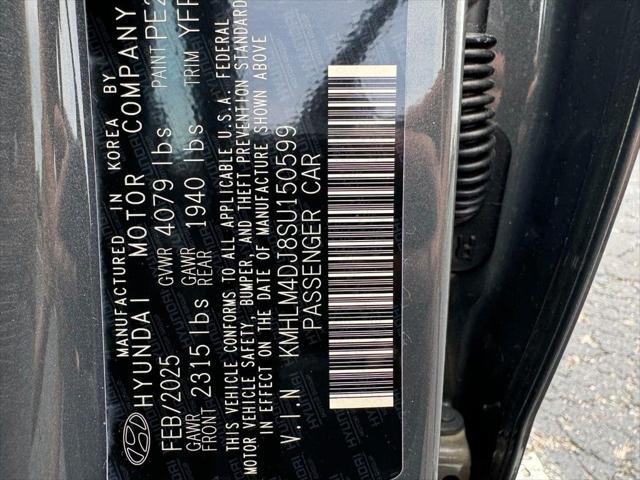 2025 Hyundai Elantra Hybrid SEL Sport