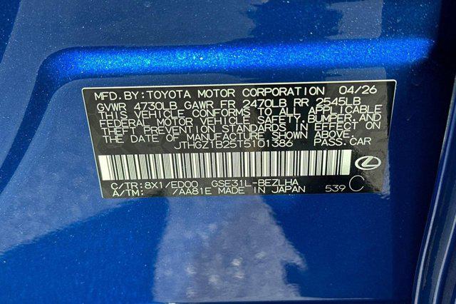 2026 Lexus IS 350 F SPORT