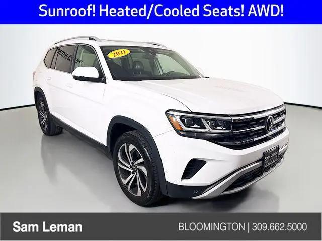 2021 Volkswagen Atlas 3.6L V6 SEL Premium for sale in Bloomington, IL