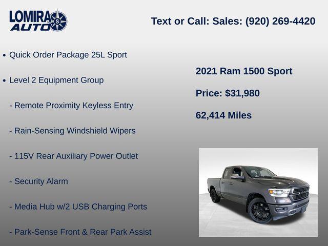 2021 Ram 1500 Sport