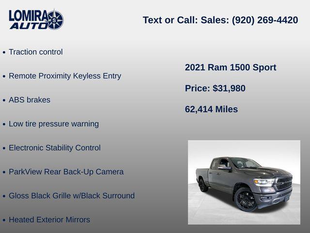2021 Ram 1500 Sport
