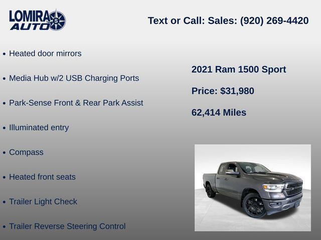 2021 Ram 1500 Sport