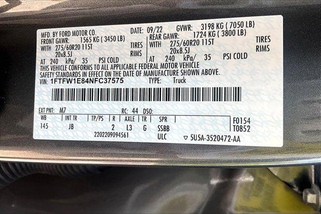 2022 Ford F-150 XL
