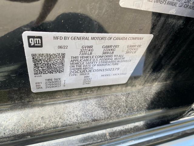 2022 Chevrolet Silverado 1500 4WD Crew Cab Short Bed High Country