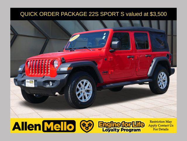 2023 Jeep Wrangler 4-Door Sport S 4x4 for sale in Nashua, NH