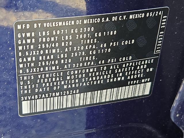 2024 Volkswagen Tiguan 2.0T SEL R-Line