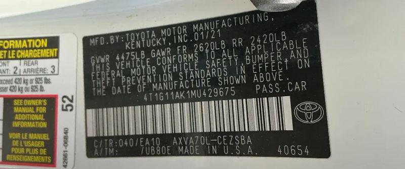 2021 Toyota Camry SE