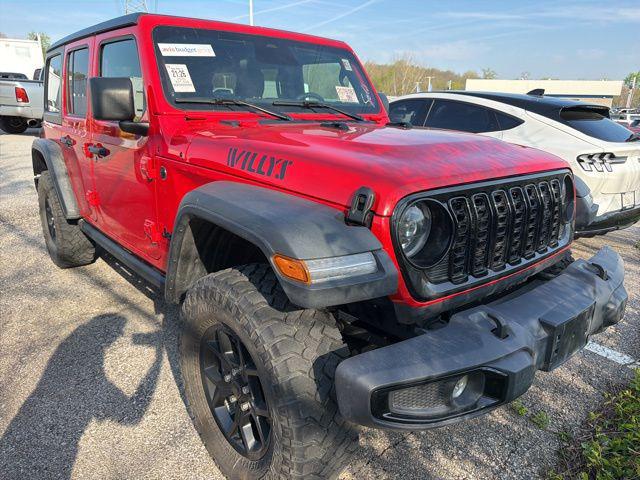 2025 Jeep Wrangler 4-Door Willys 4x4 for sale in Bedford, IN