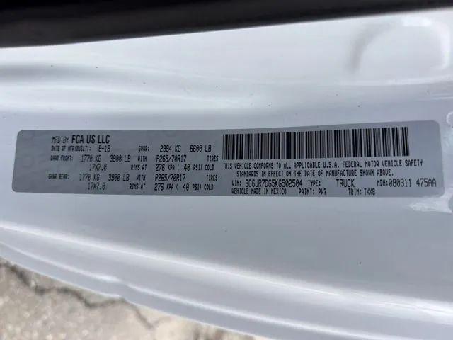 2019 Ram 1500 Classic Tradesman Regular Cab 4x4 8' Box