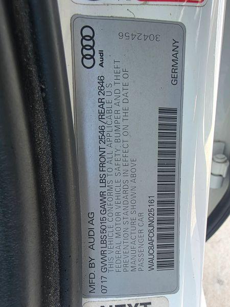 2018 Audi A6 2.0T Premium