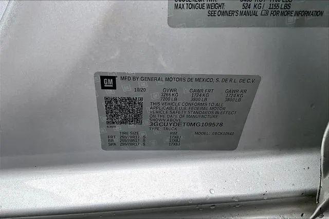 2021 Chevrolet Silverado 1500 4WD Crew Cab Short Bed LT