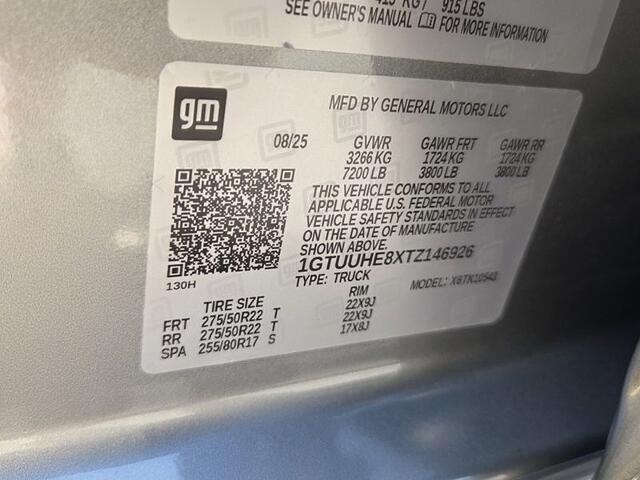 2026 GMC Sierra 1500 Crew Cab, Short Bed, Denali Ultimate, 4WD