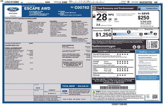 2022 Ford Escape SE