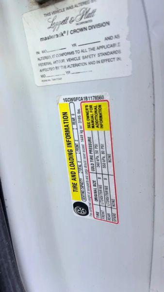 2011 Chevrolet Express Work Van