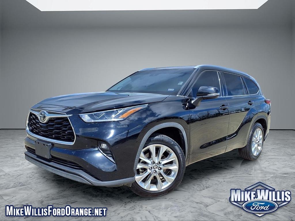 Midnight Black Metallic 2020 Toyota Highlander Limited FWD SUV / Crossover Front-Wheel Drive 8-Speed Automatic
