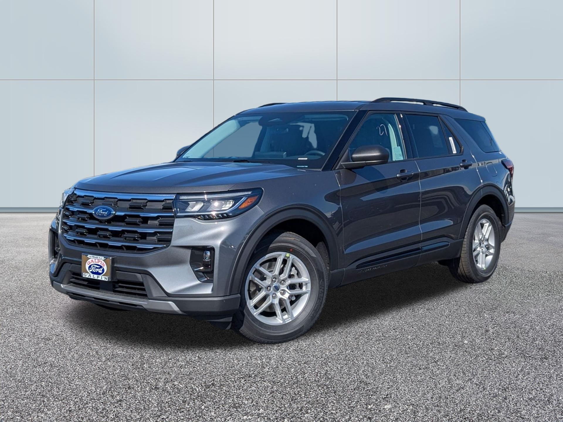 Carbonized Gray Metallic 2026 Ford Explorer Active RWD SUV / Crossover Rear-Wheel Drive Automatic