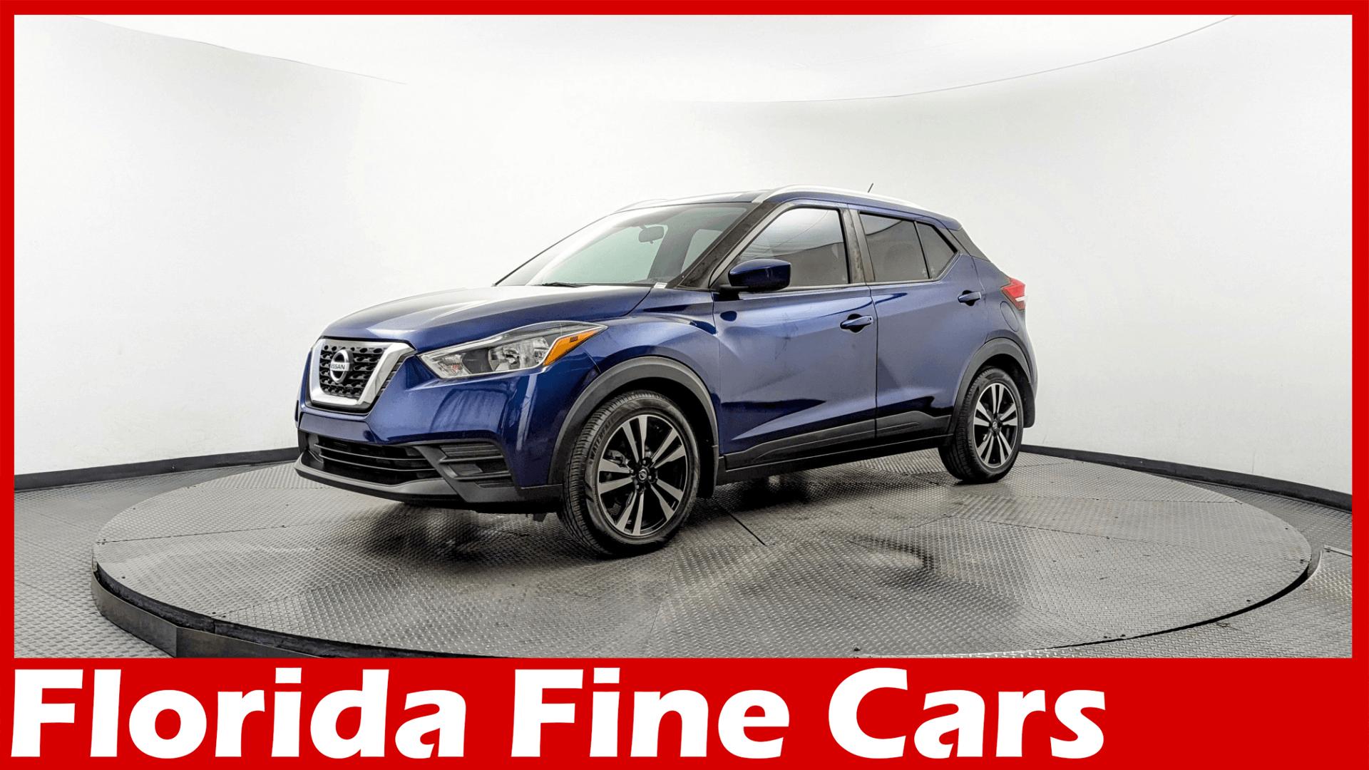 Deep Blue Pearl 2018 Nissan Kicks SV FWD SUV / Crossover Front-Wheel Drive Automatic