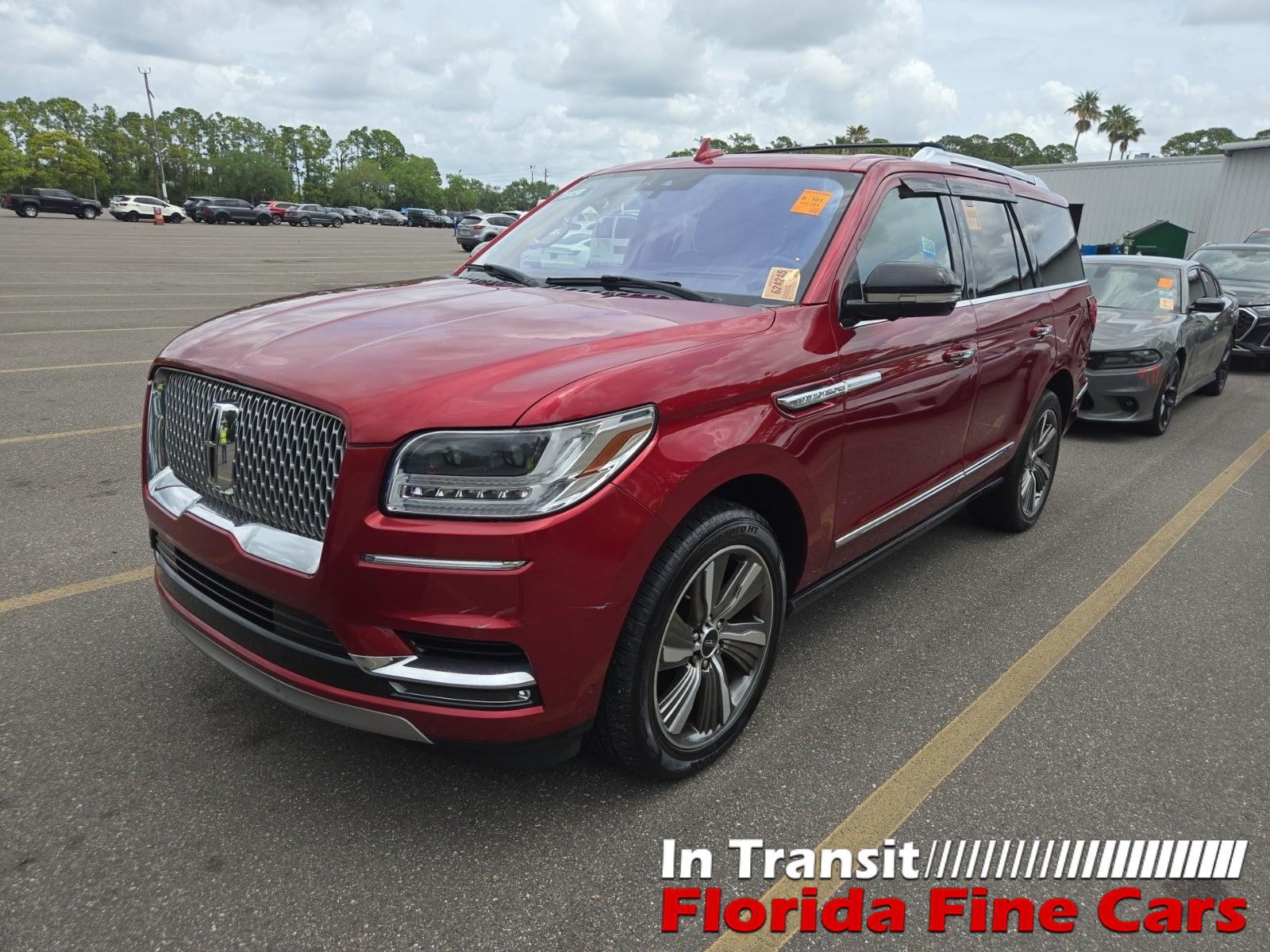 Ruby Red Metallic Tinted Clearcoat 2019 Lincoln Navigator Reserve 4WD SUV / Crossover Four-Wheel Drive Automatic