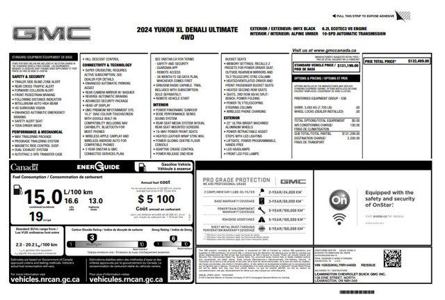2024 GMC Yukon XL Denali Ultimate