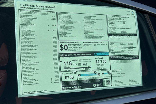 2026 BMW i4 eDrive40