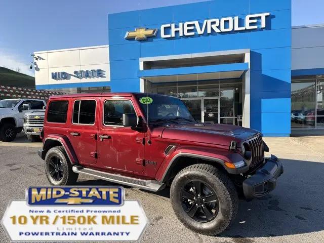 2021 Jeep Wrangler Sahara Altitude 4x4 for sale in Sutton, WV