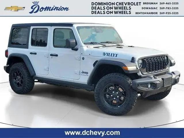 2025 Jeep Wrangler 4xe Willys 4xe for sale in Benton Harbor, MI