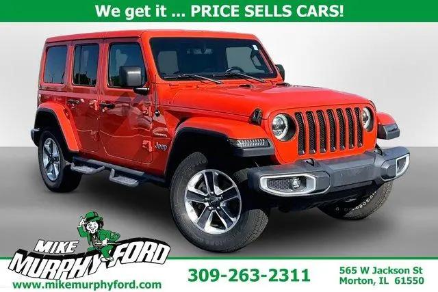 2020 Jeep Wrangler Unlimited Sahara for sale in Morton, IL