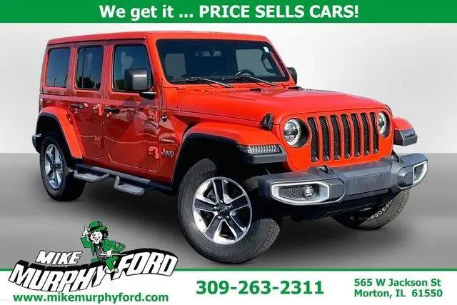 2020 Jeep Wrangler Unlimited Sahara for sale in Morton, IL