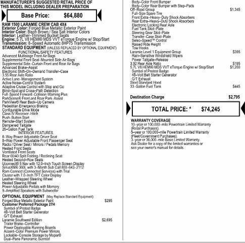 2026 RAM Ram 1500 RAM 1500 LARAMIE CREW CAB 4X4 57 BOX 2026 RAM Ram 1500 RAM 1500 LARAMIE CREW CAB 4X4 57 BOX