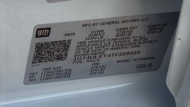 2026 GMC Sierra 2500HD Crew Cab, Long Bed, Pro, 4WD