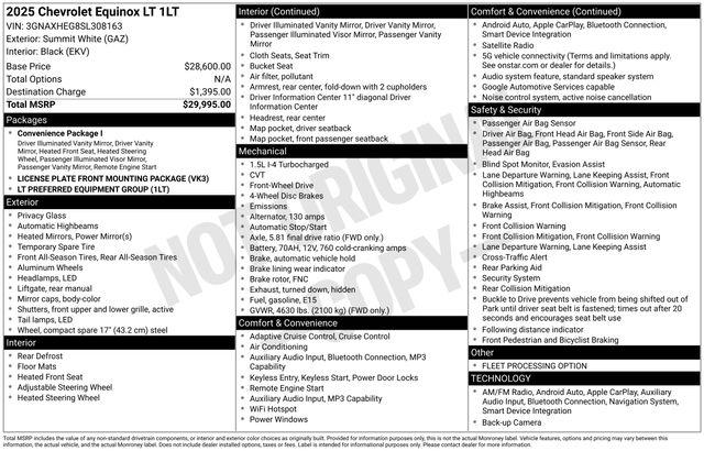 Used 2025 Chevrolet Equinox FWD LT For Sale in Olive Branch, MS