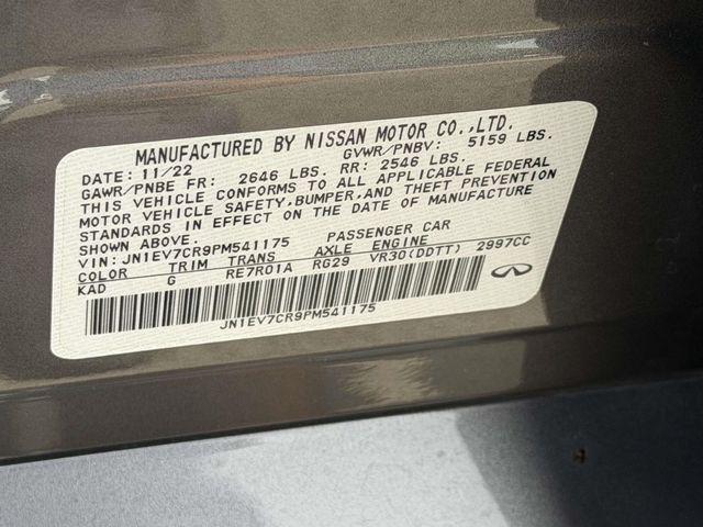 2023 INFINITI Q50 SENSORY AWD