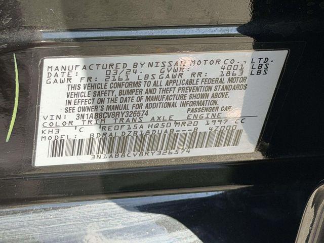 2024 Nissan Sentra SV Xtronic CVT