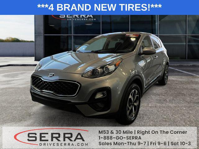 Steel Gray 2021 Kia Sportage LX AWD SUV / Crossover All-Wheel Drive Automatic