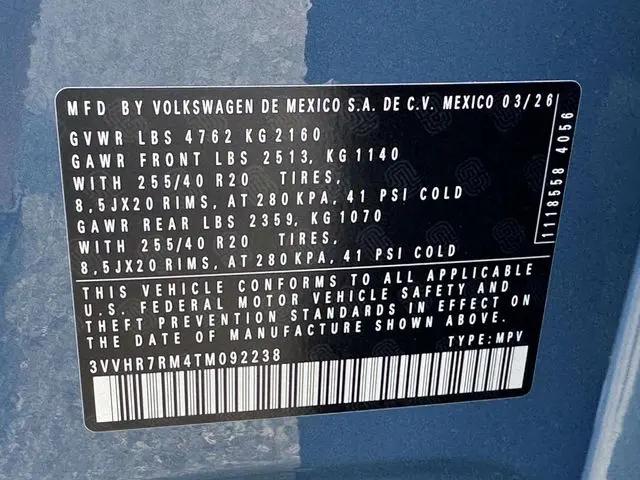 2026 Volkswagen Tiguan SE R-Line Black
