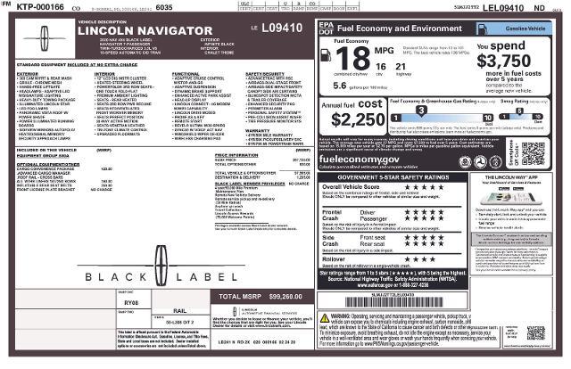 2020 Lincoln Navigator Black Label