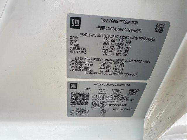 2024 Chevrolet Silverado 1500 4WD Crew Cab Short Bed LTZ